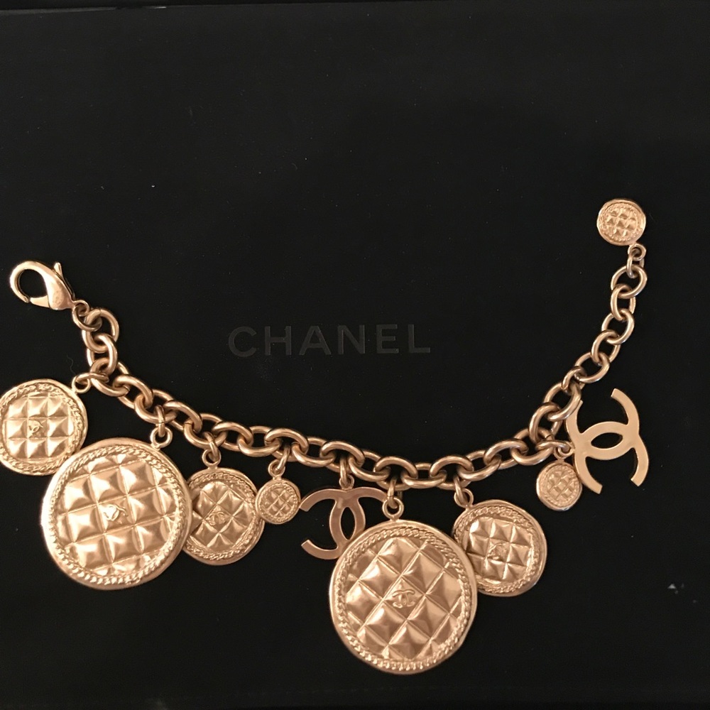 Chanel charm bracelet